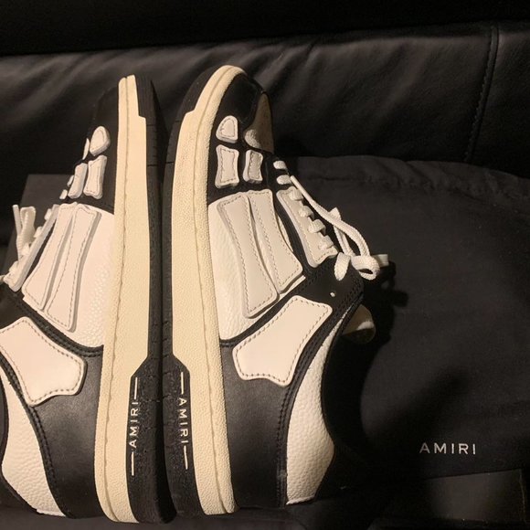Amiri Men\'s Black and White Trainers size us 8 main image 4
